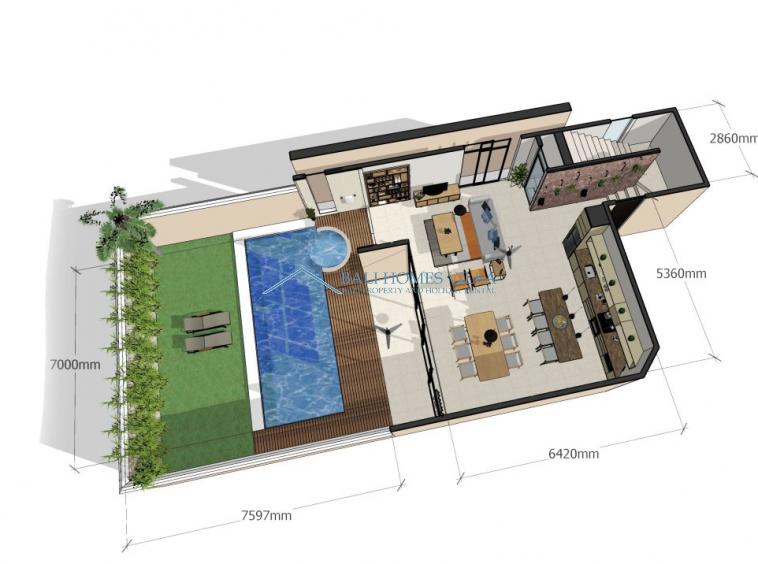 brand new 3 bedroom designer complex villa legian for sale 3