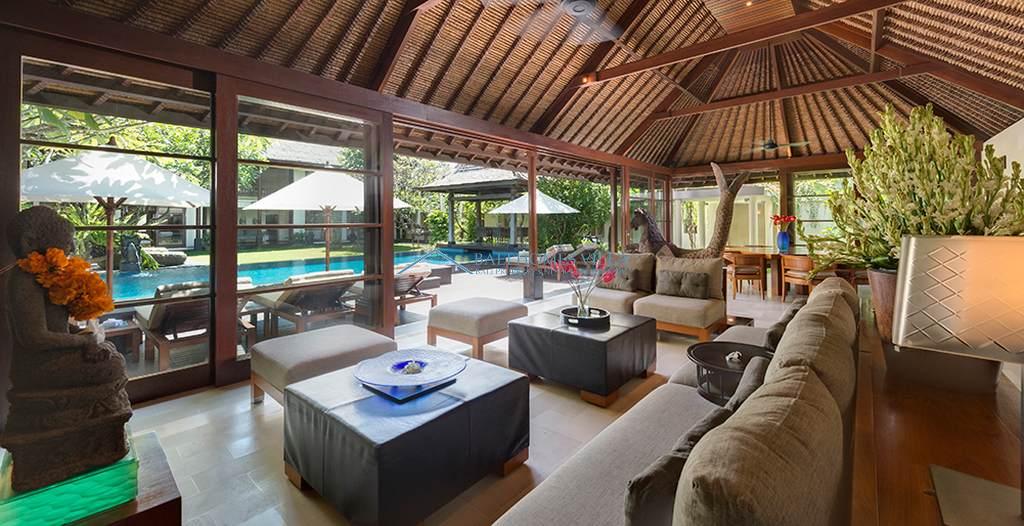 villa 3 bedroom luxury central seminyak walking distance to beach high technology for sale 5
